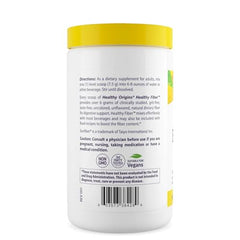 Healthy Origins Healthy Fiber label close-up