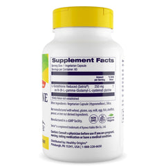 Close-up of Setria L-Glutathione Reduced label