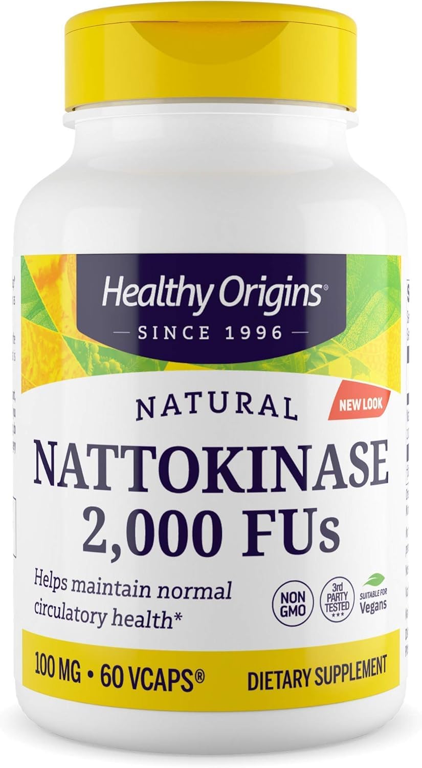 Healthy Origins nattokinase bottle hero image