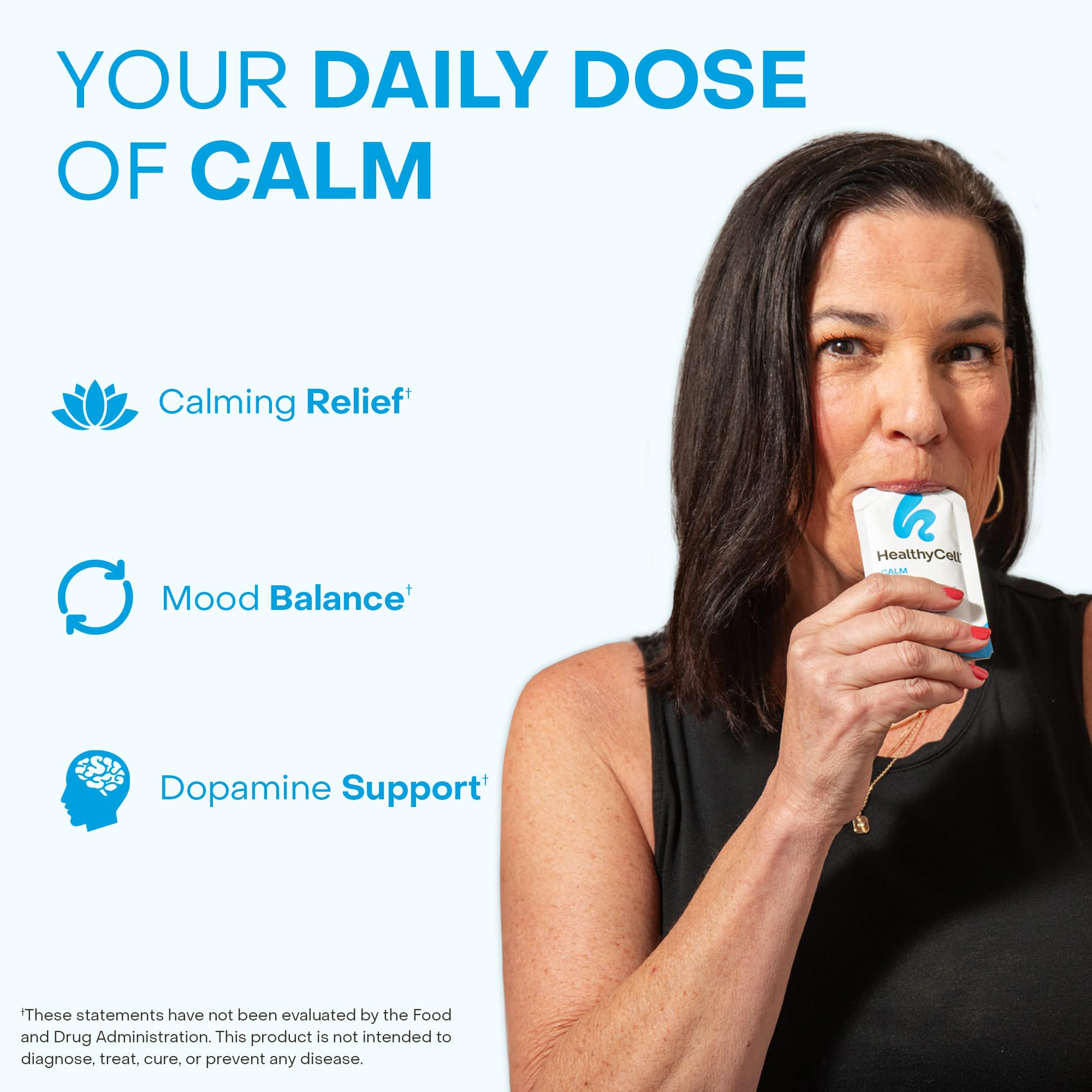 Illustration of ingredients ashwagandha, L-theanine, magnesium, 5-HTP and GABA