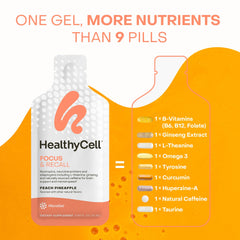 Gel pack ready to enjoy straight from the pouch