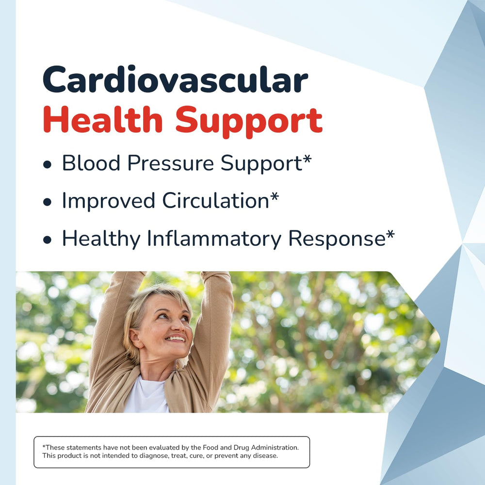 Box packaging of HealthyHeart Support+ supplement