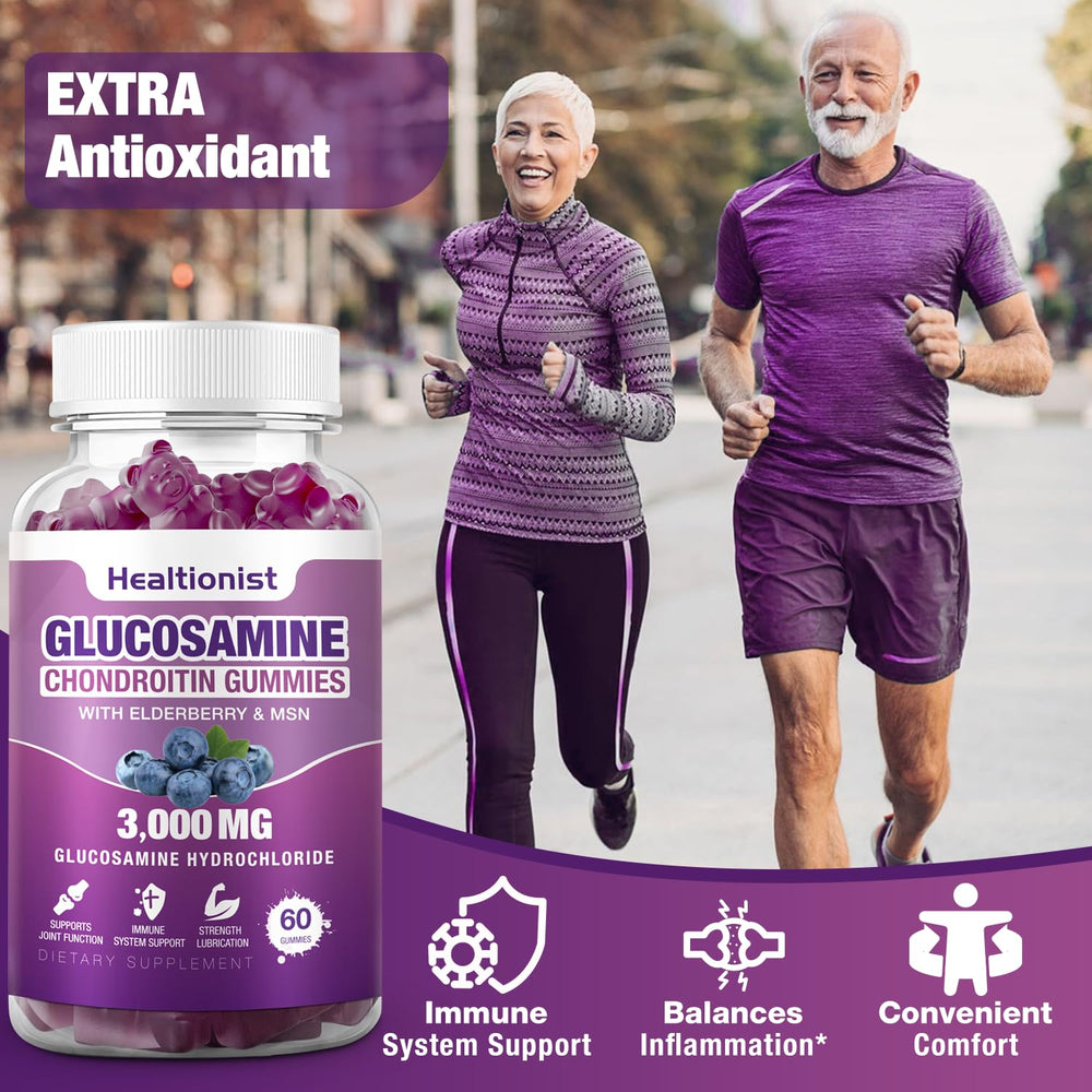 Elderberry extract feature in Healtionist gummies