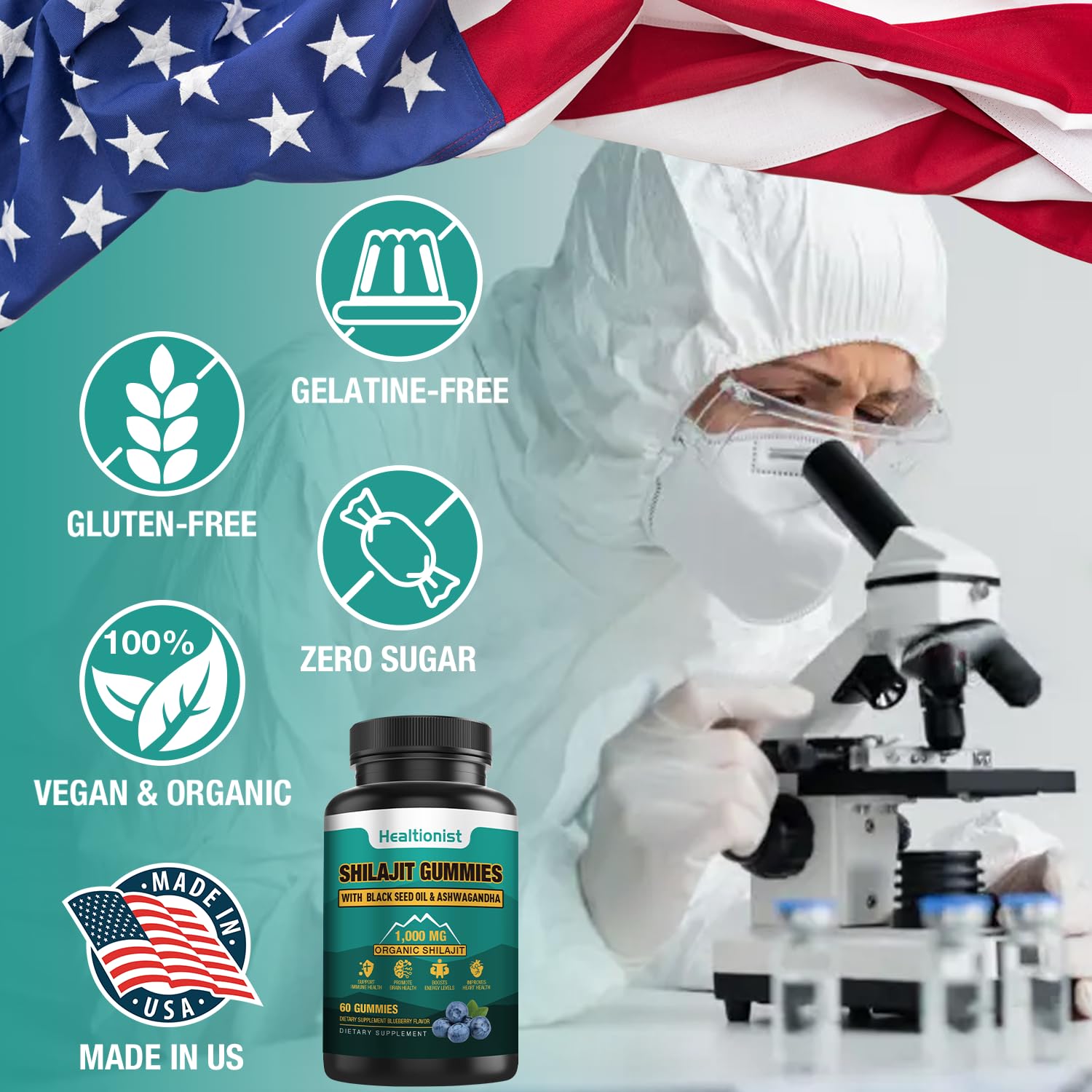 Graphic showing fulvic acid and trace minerals