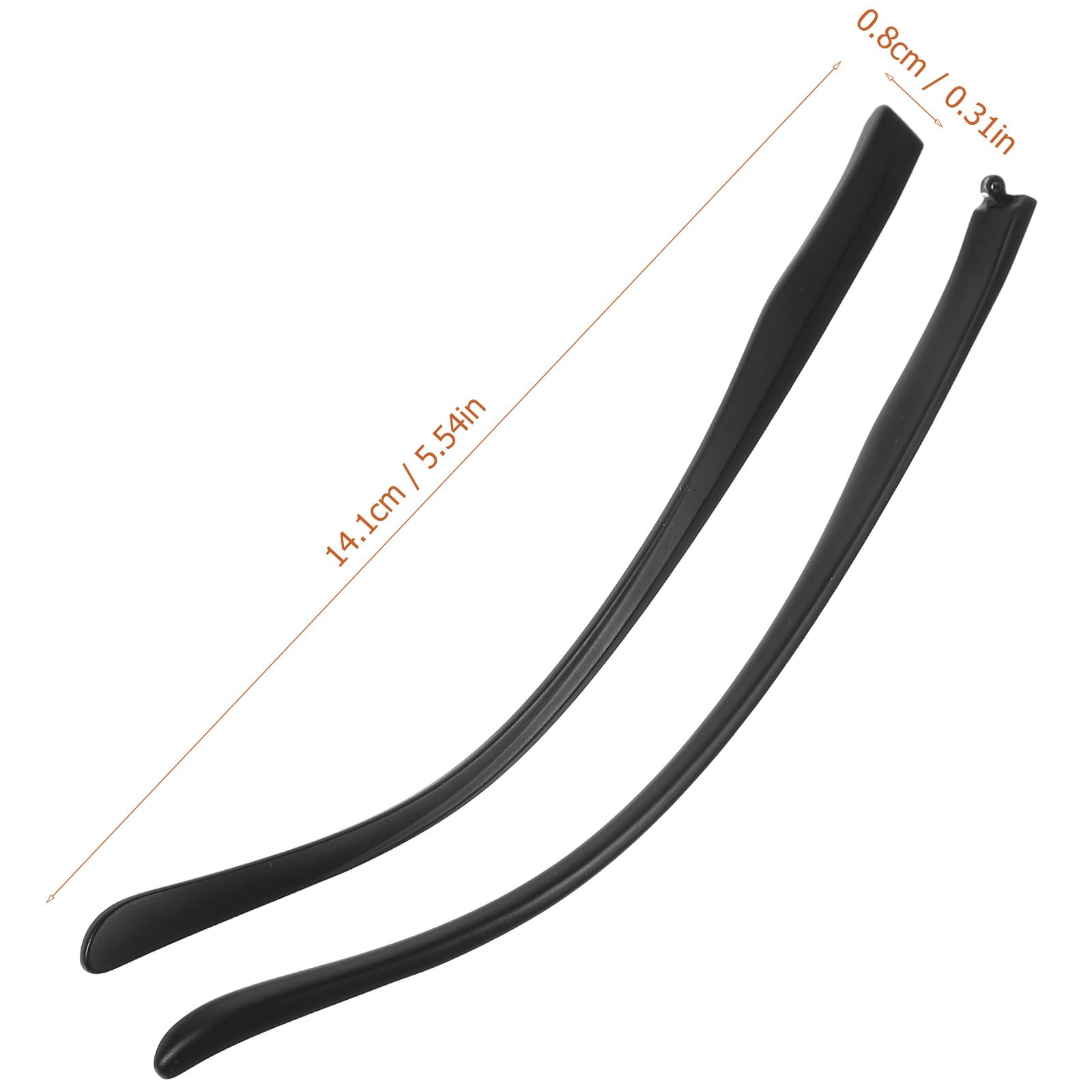 Universal fit for various eyeglasses styles