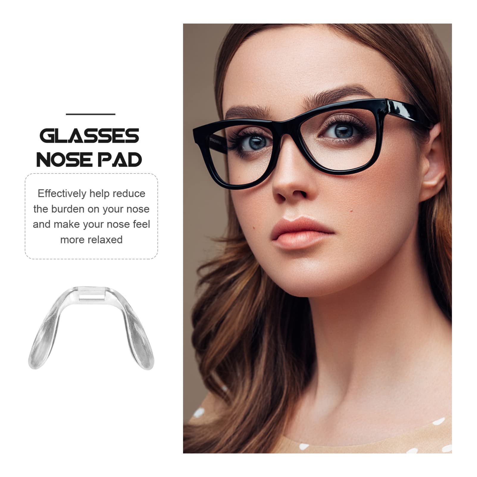 Nose pad dimensions 2.5x2 cm for glasses