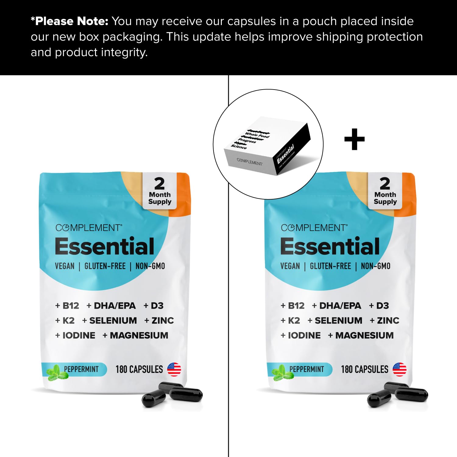 Heart and bone health vitamins concept