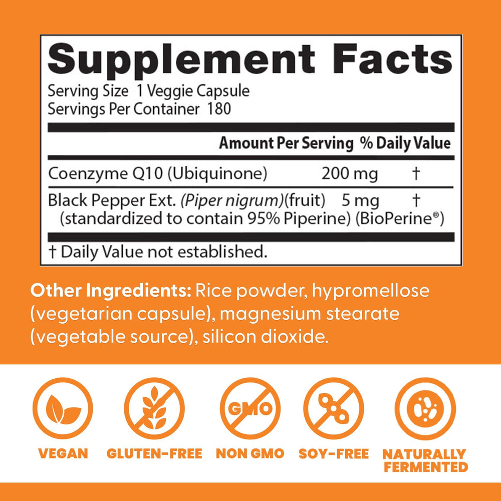 Heart health and cellular energy concept with CoQ10