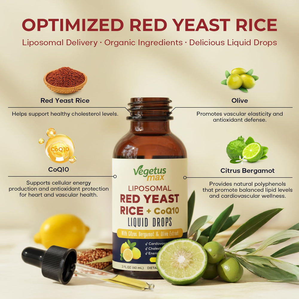 Heart health and cholesterol support concept