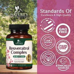 Heart health and energy support with resveratrol