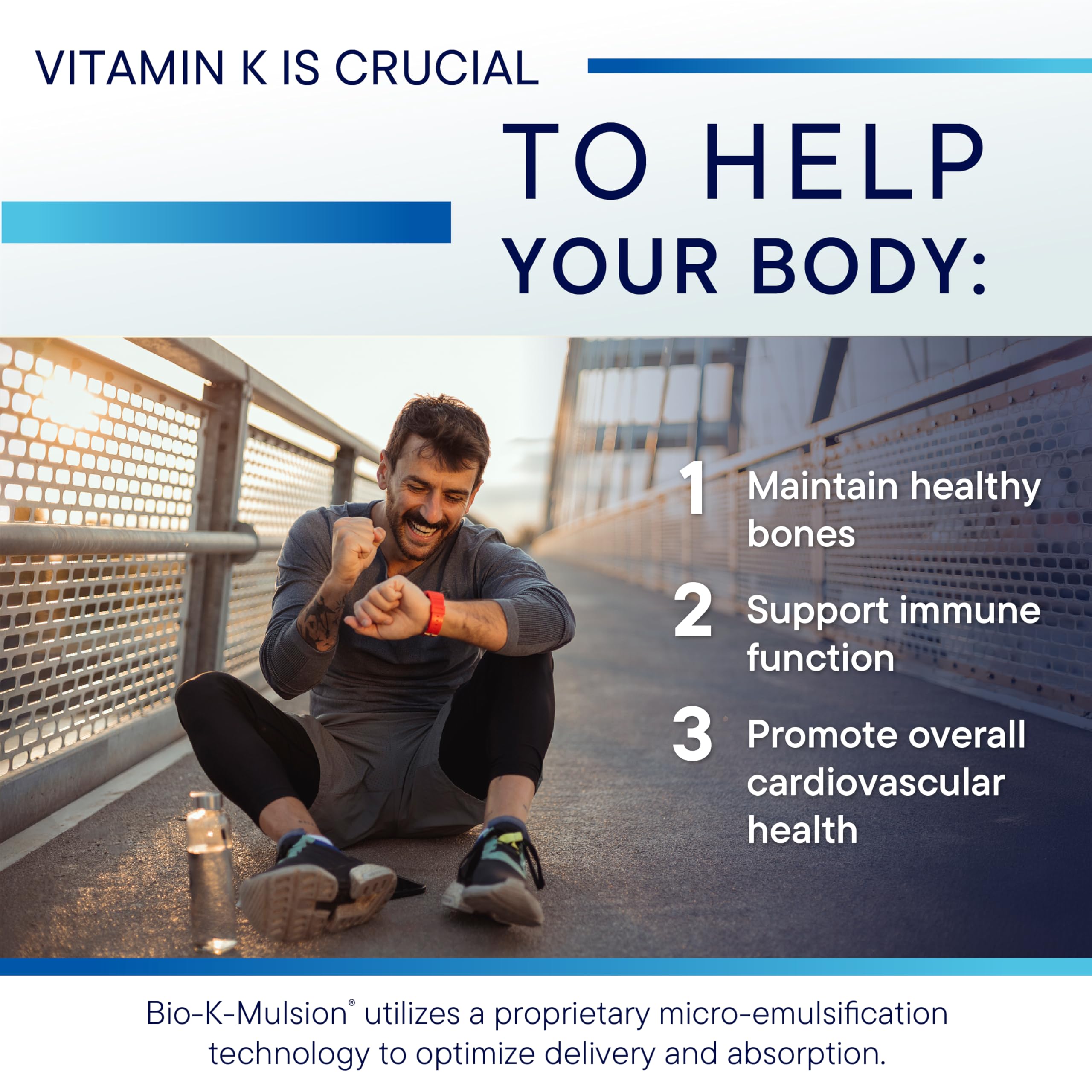 Vitamin K supporting heart health and preventing calcification