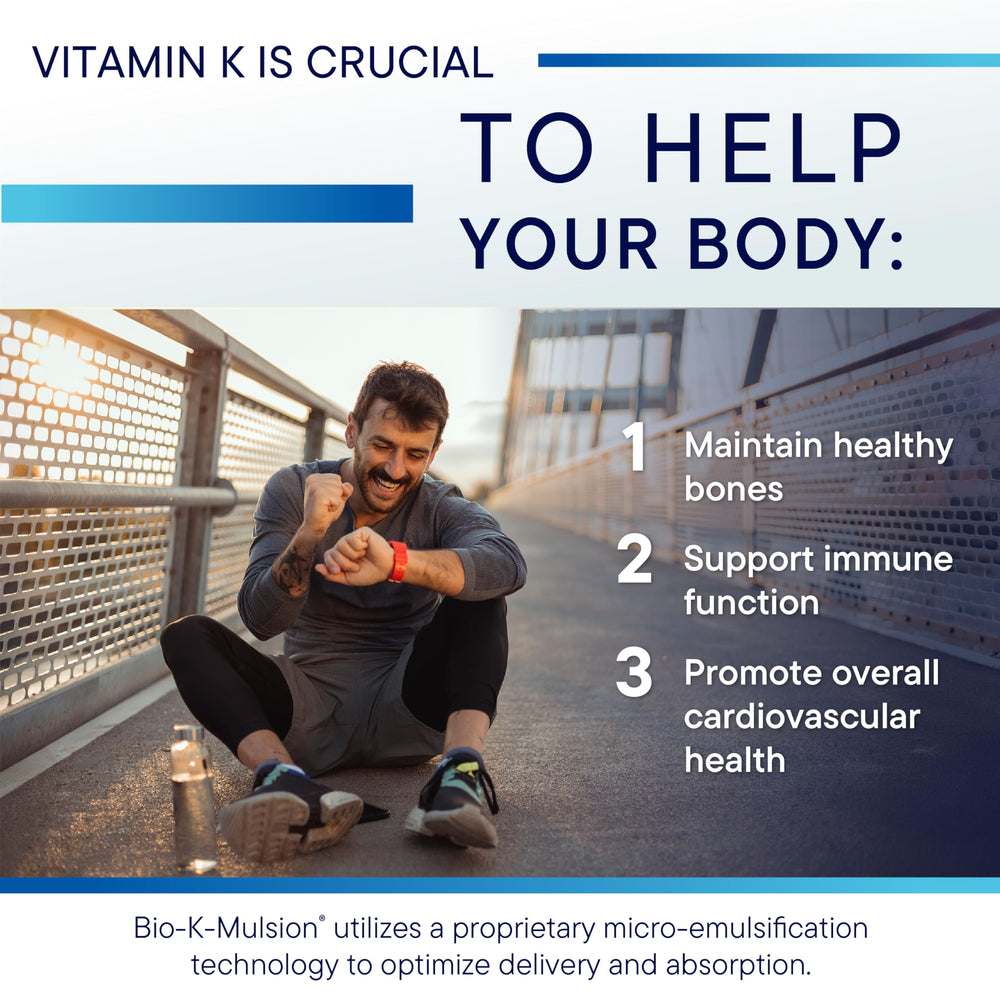 Vitamin K supporting heart health and preventing calcification