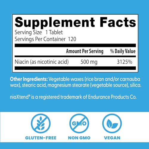 Heart health support with sustained-release niacin