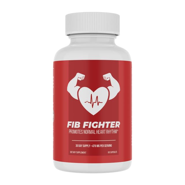 Heart Rhythm Support Supplement bottle showing 60 capsules