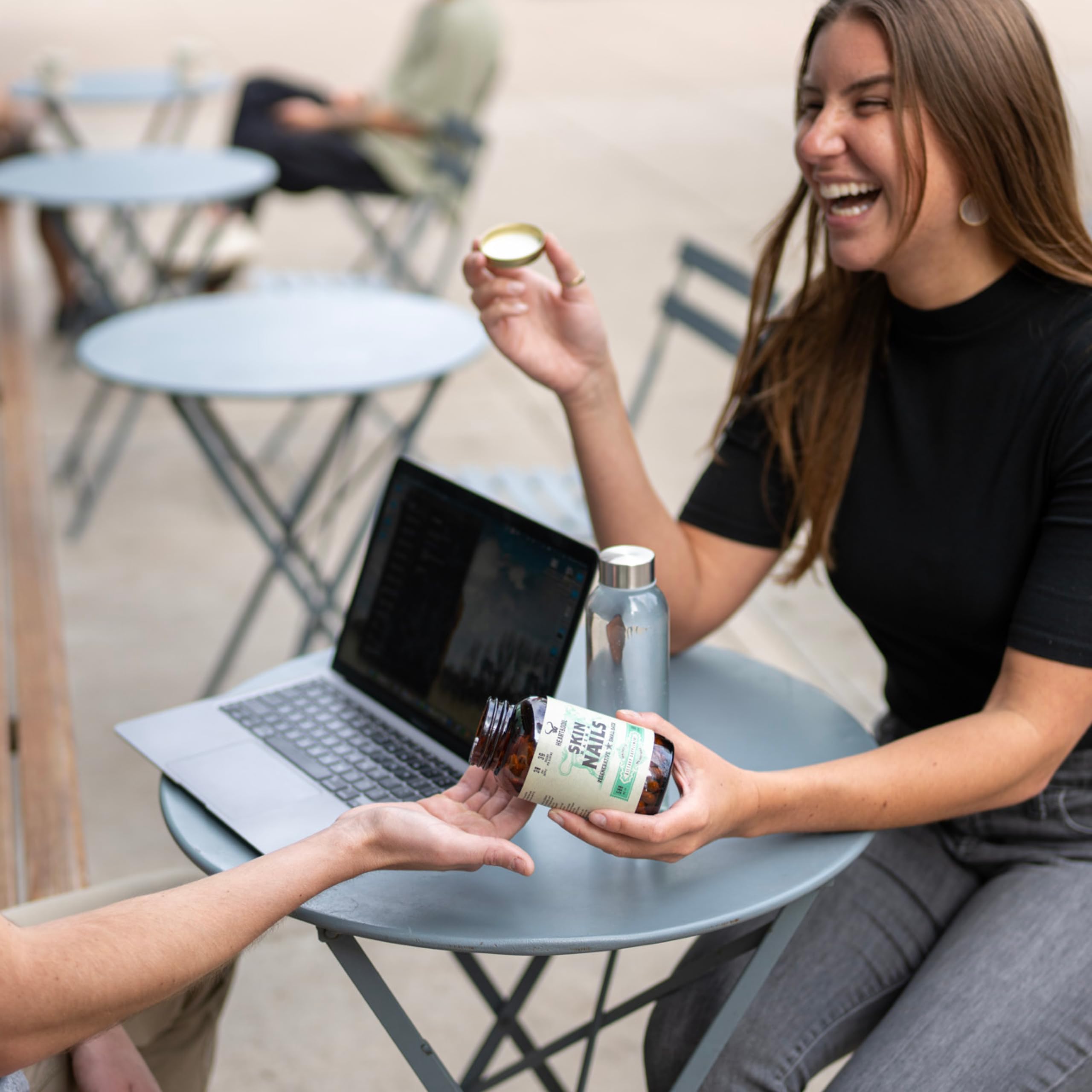 HEART & SOIL 180 capsules packaging and branding