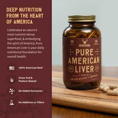 HEART & SOIL liver supplement packaging front