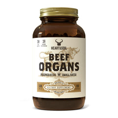 Hero product image for HEART & SOIL beef organ supplement