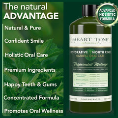 Fluoride-free, alcohol-free mouthwash packaging