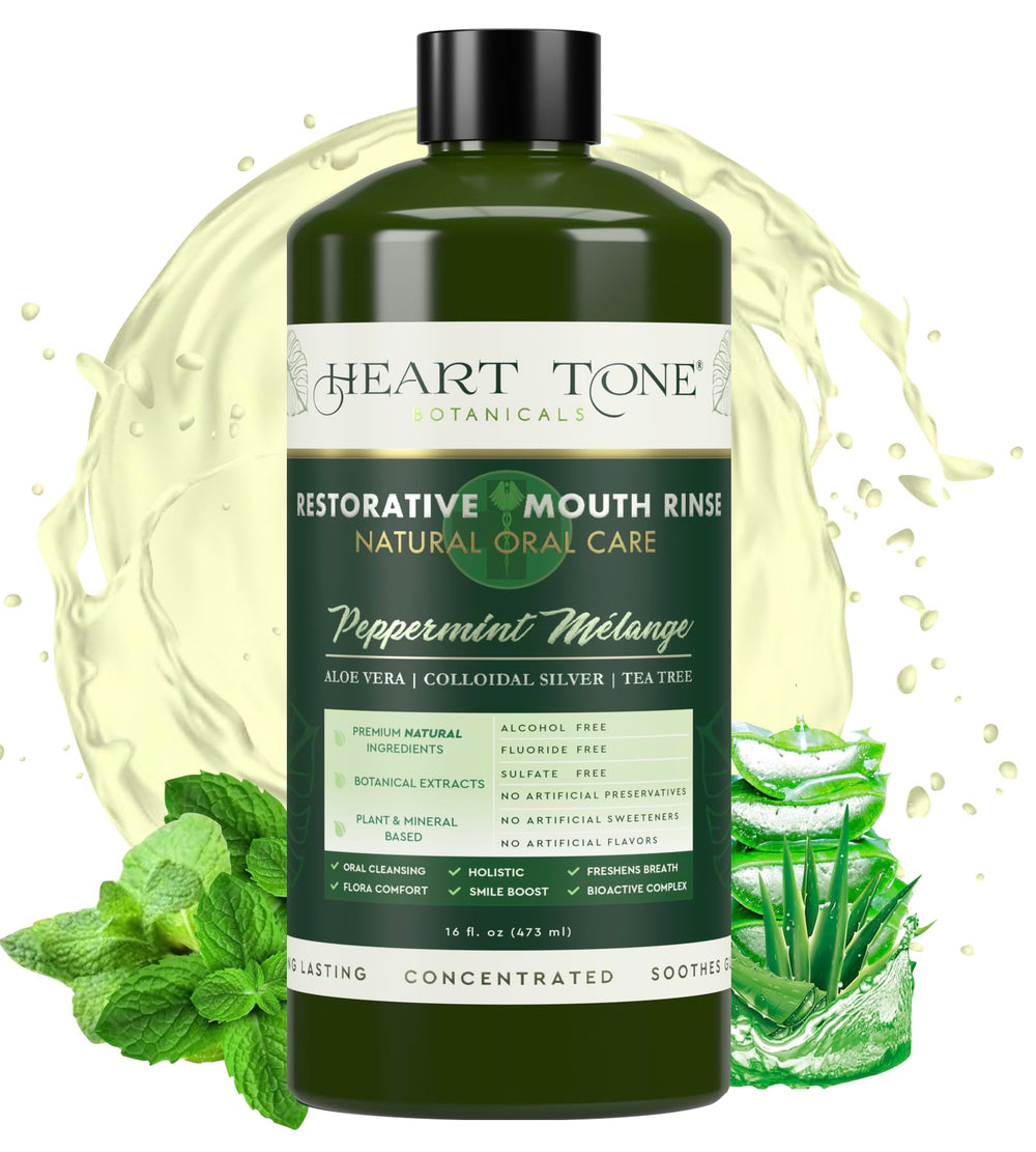 Gift-ready natural mouthwash for holidays