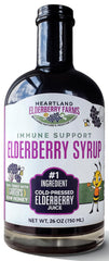 Heartland Organic Elderberry Syrup bottle 26 oz