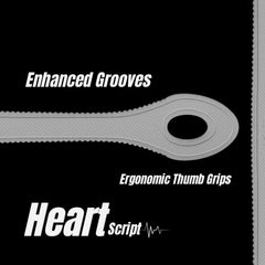 Ergonomic tongue scraper with soft non-slip grip for comfortable cleaning.