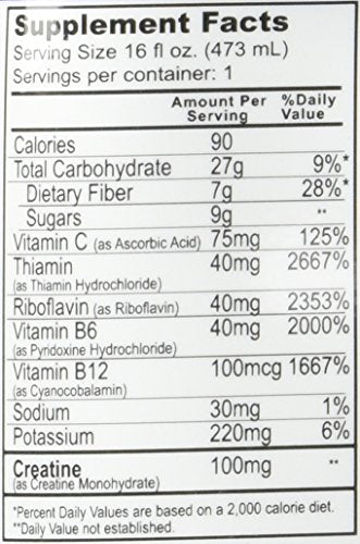 Heaven Sent Omni Cleansing Drink Fruit Punch label shows extra-strength formulation.