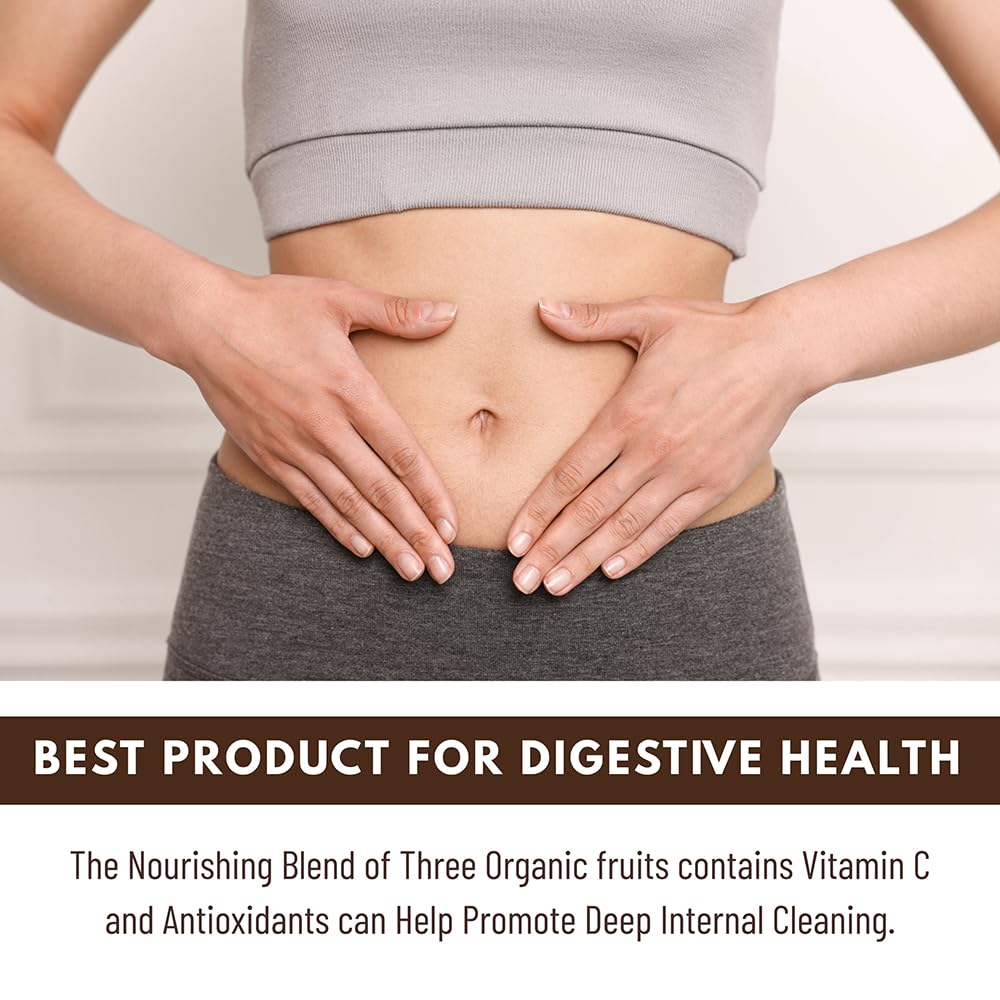 Herbal Triphala capsules with ingredients