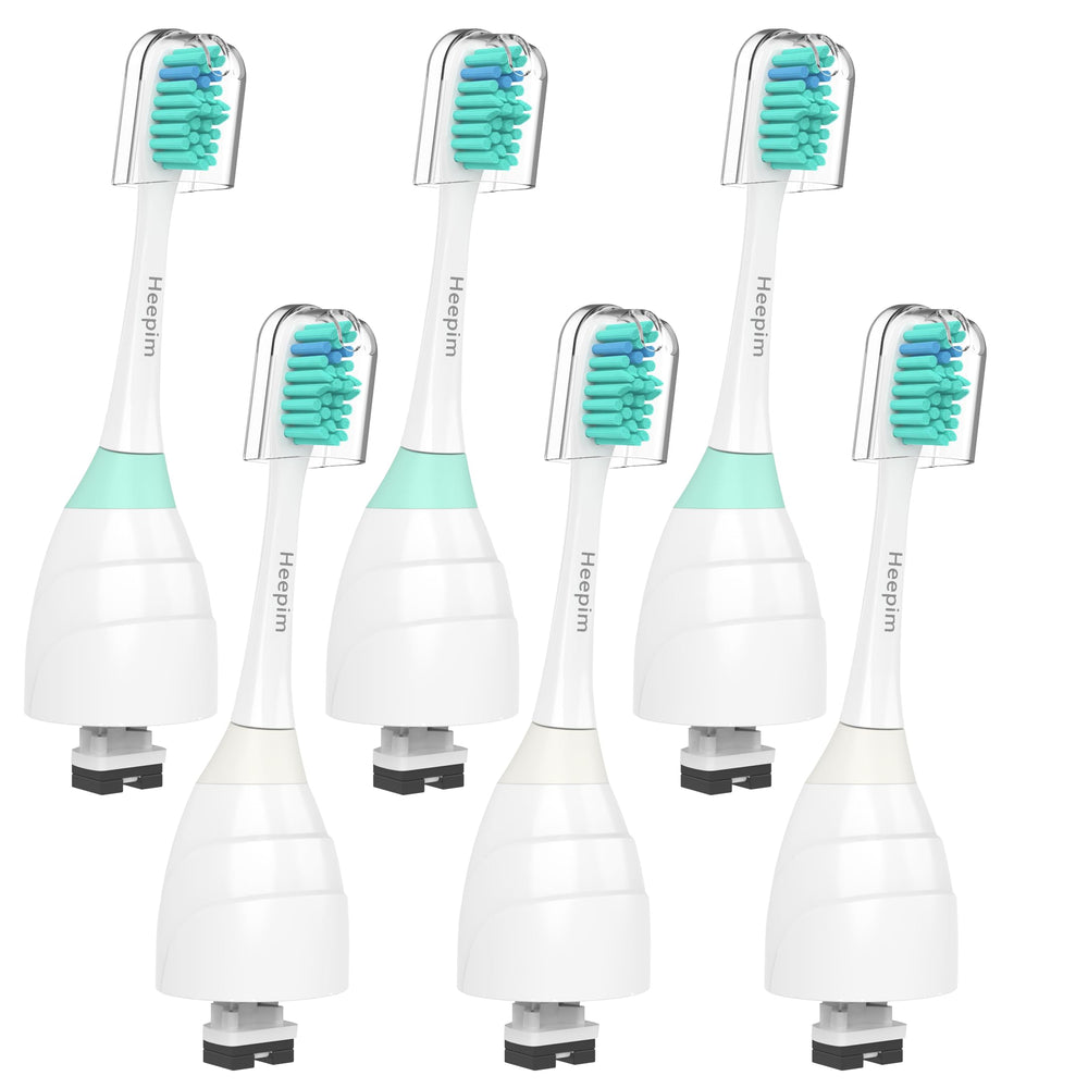 Heepim replacement heads for Philips Sonicare E-Series, Essence, Xtreme, Elite, and CleanCare