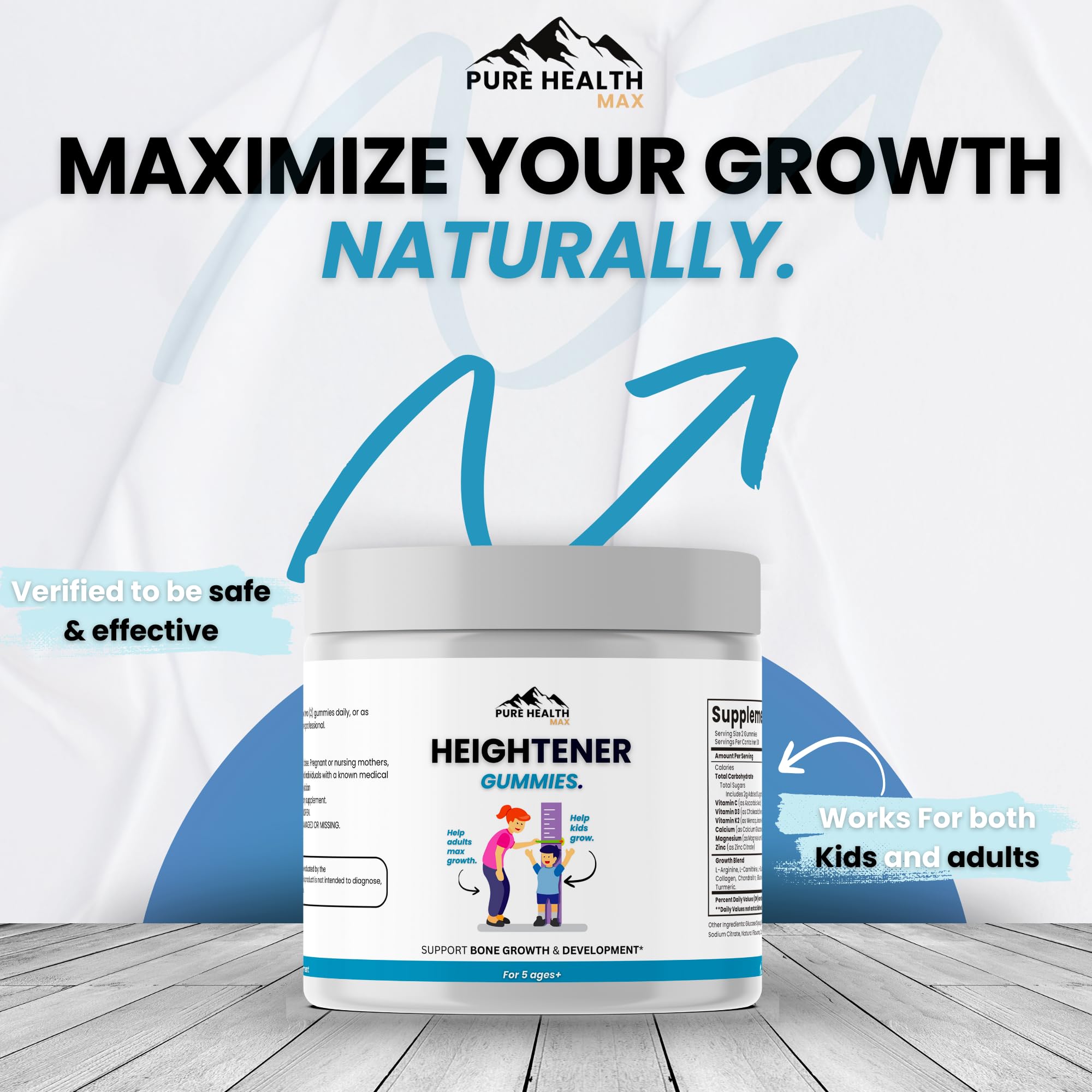Athlete using Heightener Gummies during training