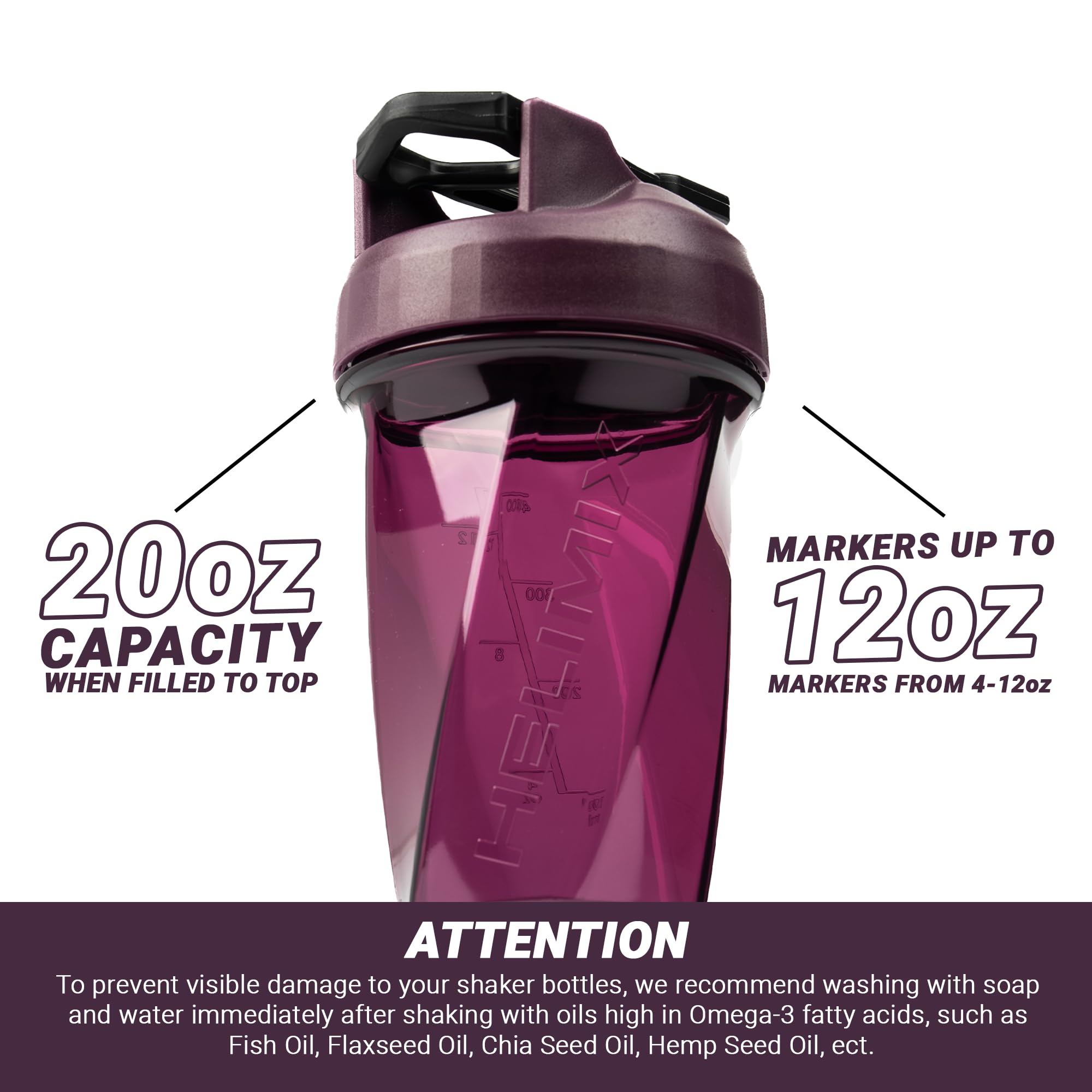 Durable Helimix shaker build built for daily gym use and travel.