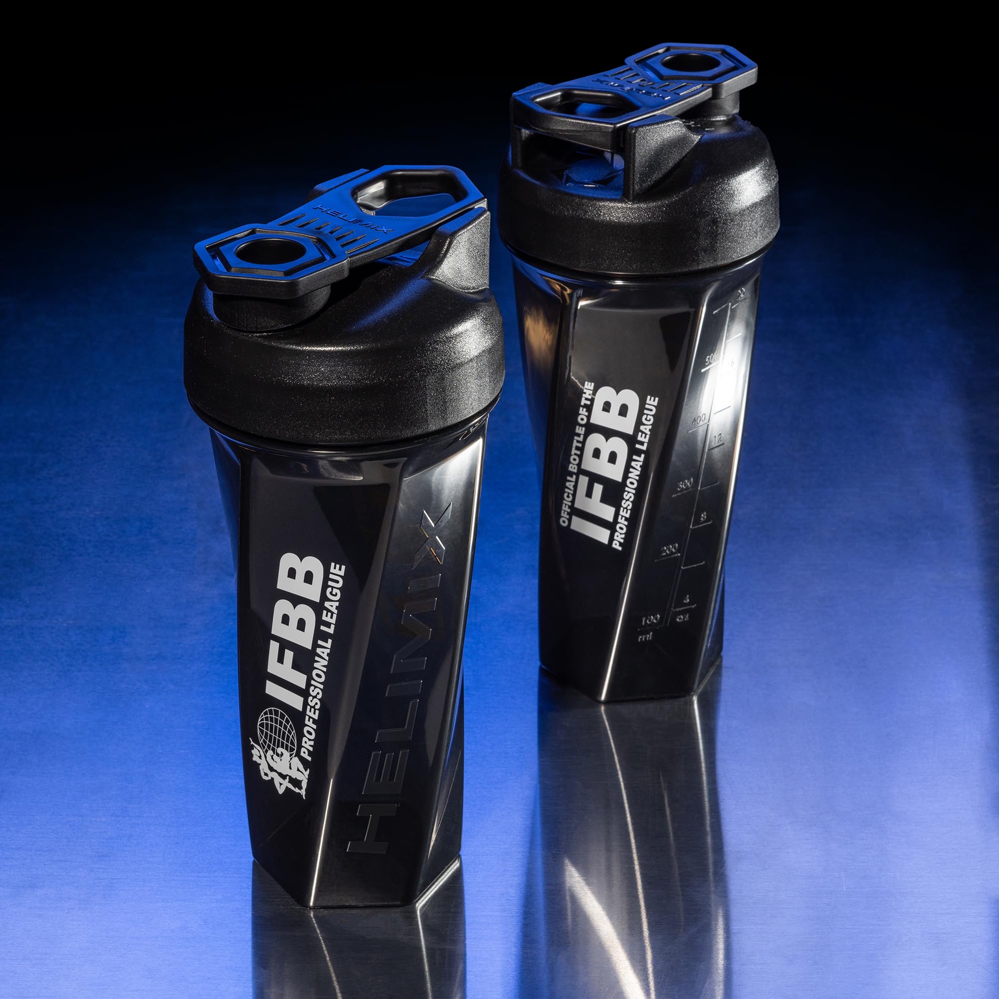 Cap and lid assembly for Helimix 2.0 shaker bottle