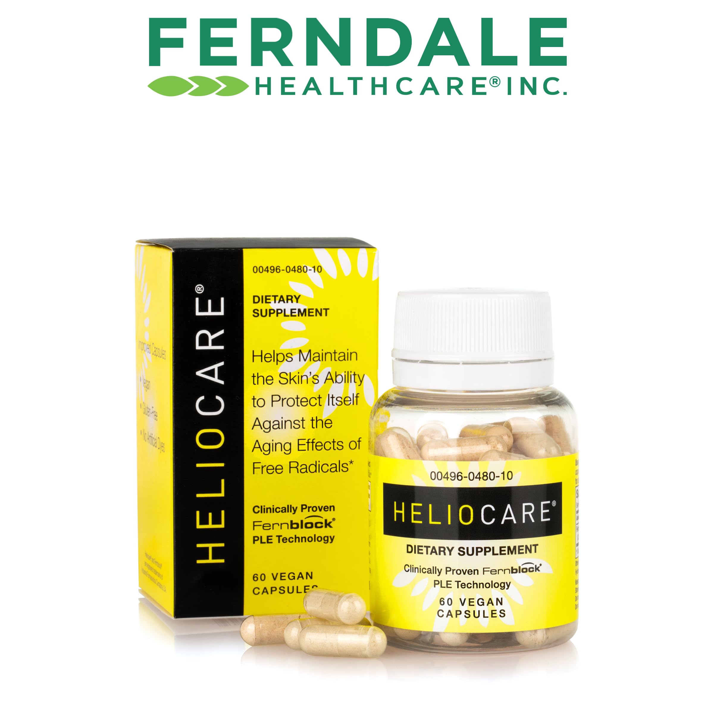 Polypodium Leucotomos Fernblock PLE antioxidant support