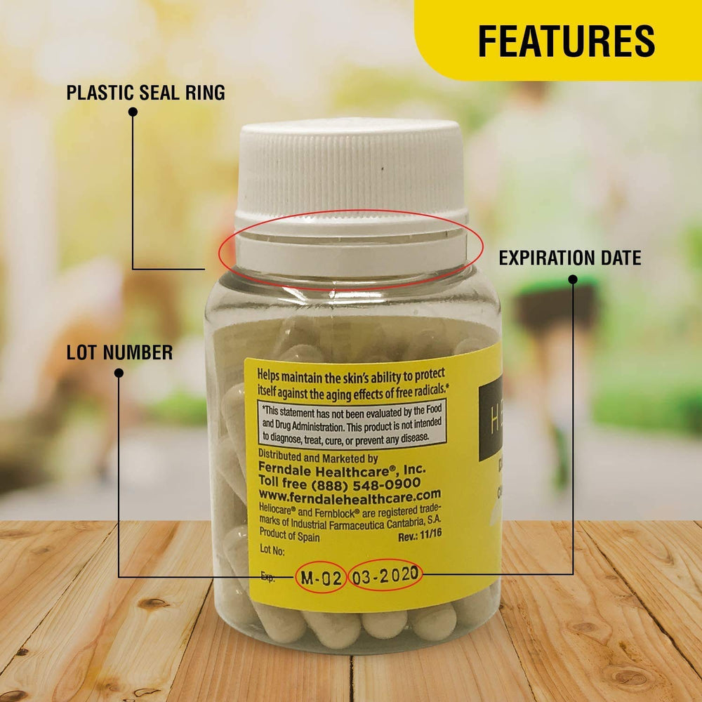 Polypodium leucotomos extract close-up used in Heliocare