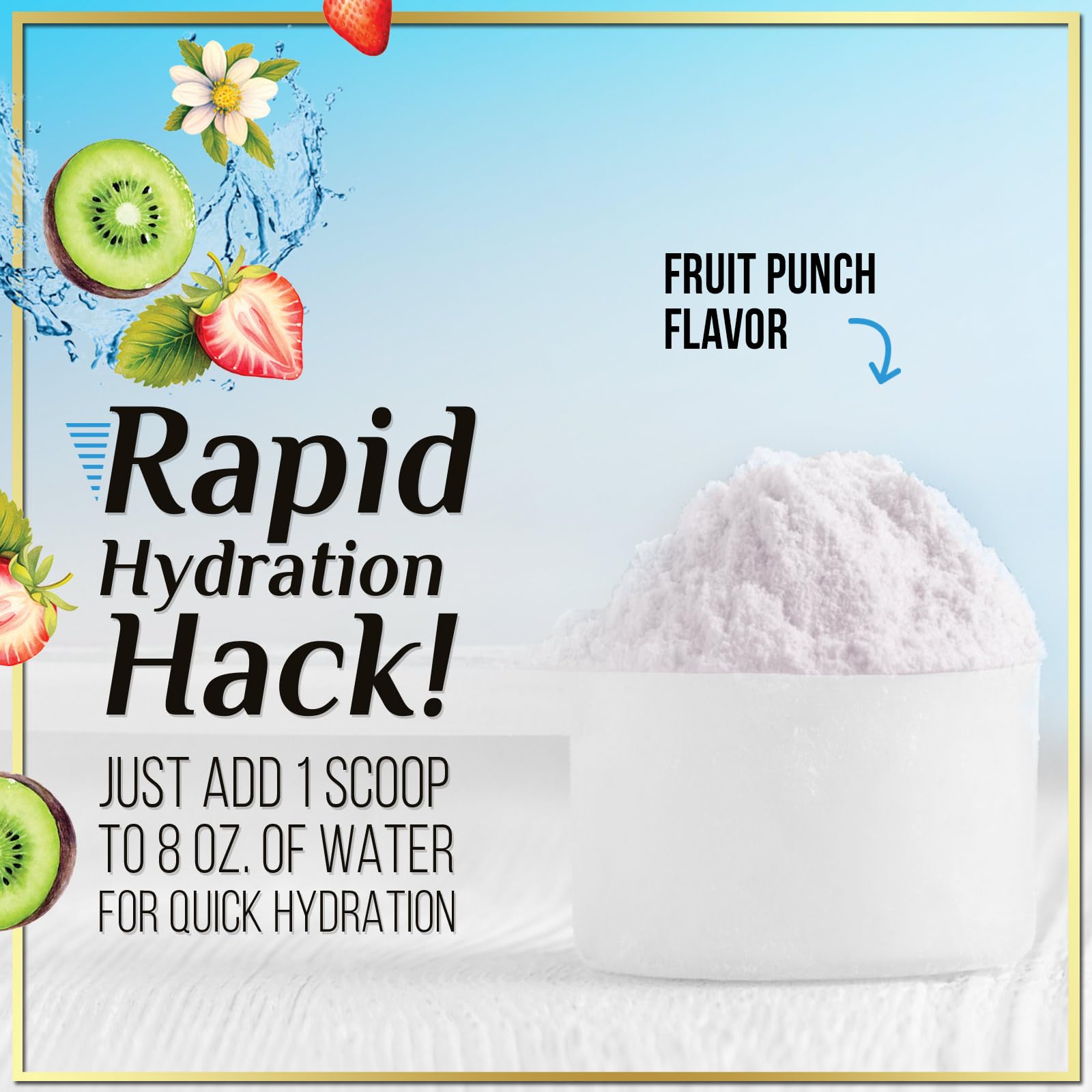 Hello Lovely Hydration packaging highlighting sustainability for daily use