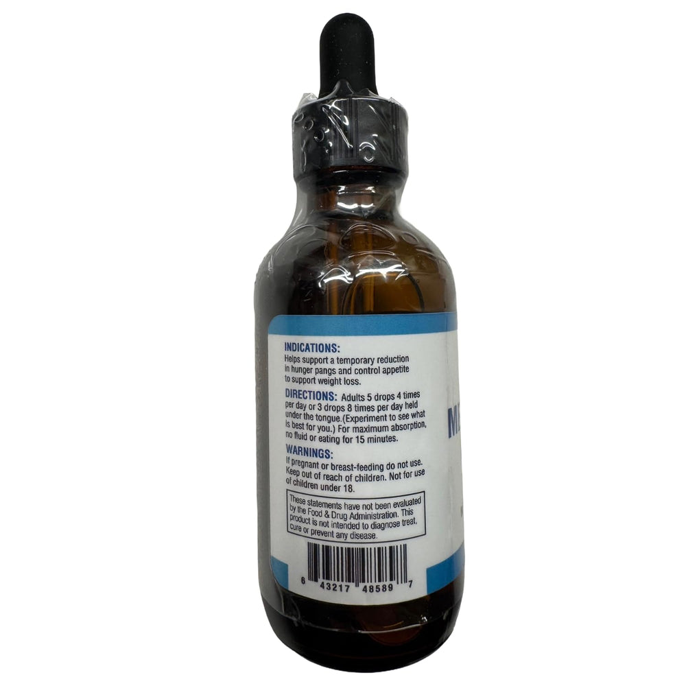 2-ounce bottle labeled Metabolic Reset Complex