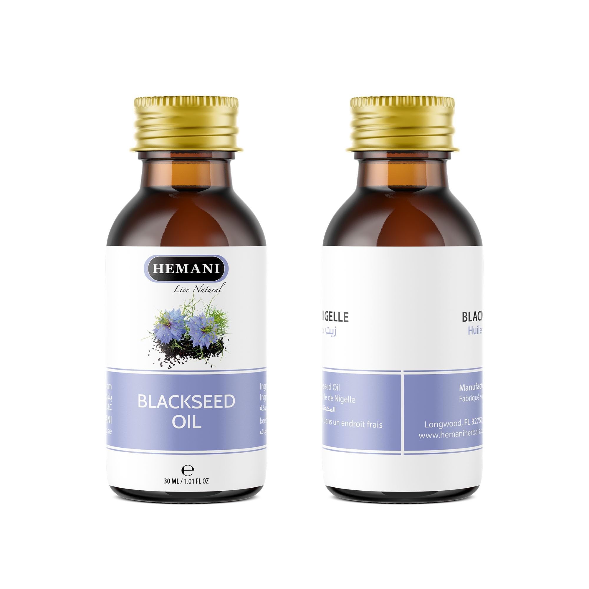 Herbal oil composition of Nigella Sativa (black cumin)