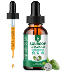 Front view of Hemyum Soursop Bitters Liquid bottle (60 ml)