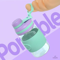 HENGFEI silicone sleeve 12oz provides grip and splash protection during mixing.