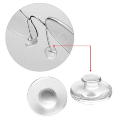 9mm silicone nose pads replacement for Rimless glasses