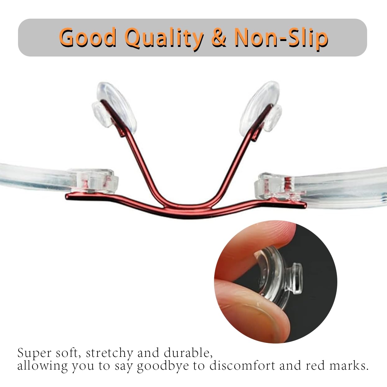 Plug-in nose pads installation type