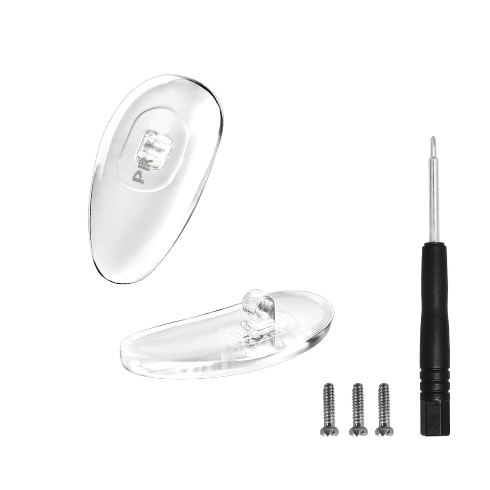 Nose pad replacement kit showing screws and hardware