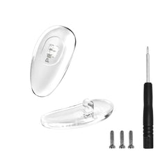 Nose pad replacement kit showing screws and hardware