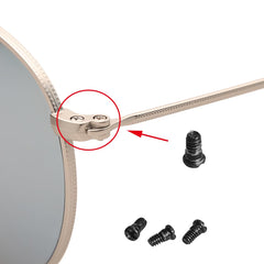 Screwdriver included with the 4-piece replacement screws kit
