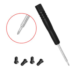 Twisted wire design screws for high-grade Ray Ban glasses