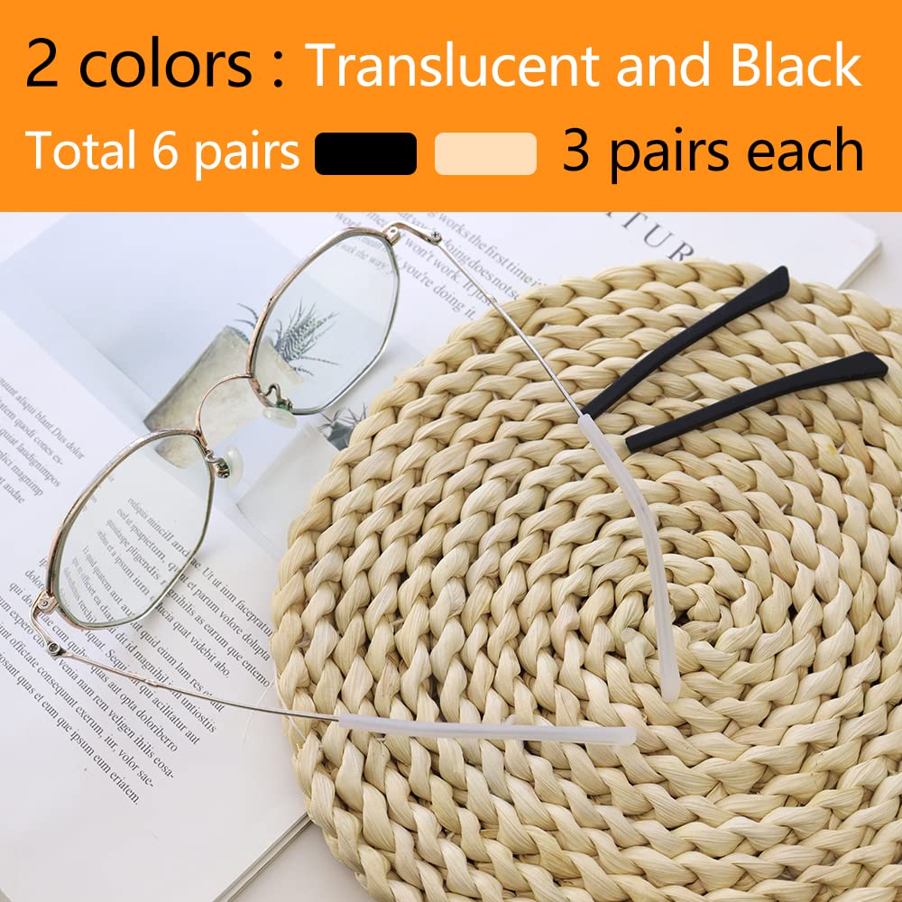 Replacement end tips for flat thin metal eyeglass legs