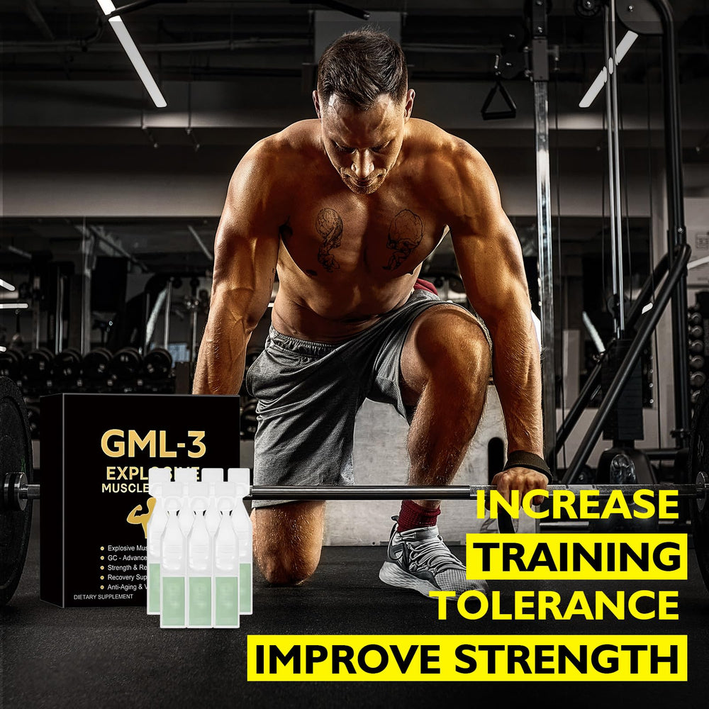 HENGRUNXIN GML-3 bottle back label explains ingredients and usage guidance.