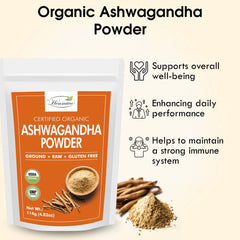 Serving suggestion: hennaco Ashwagandha Powder in a glass