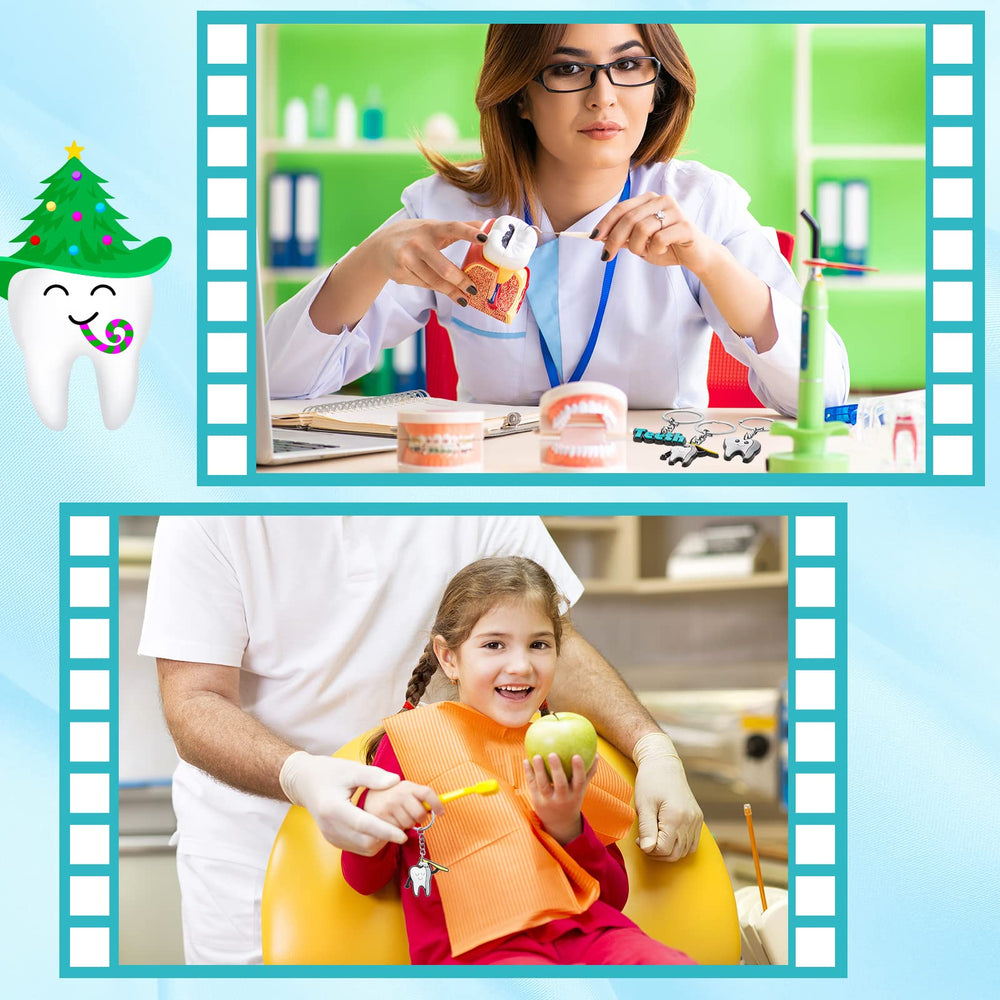 Cute tooth ornament gifts for dentists, dental students, and staff