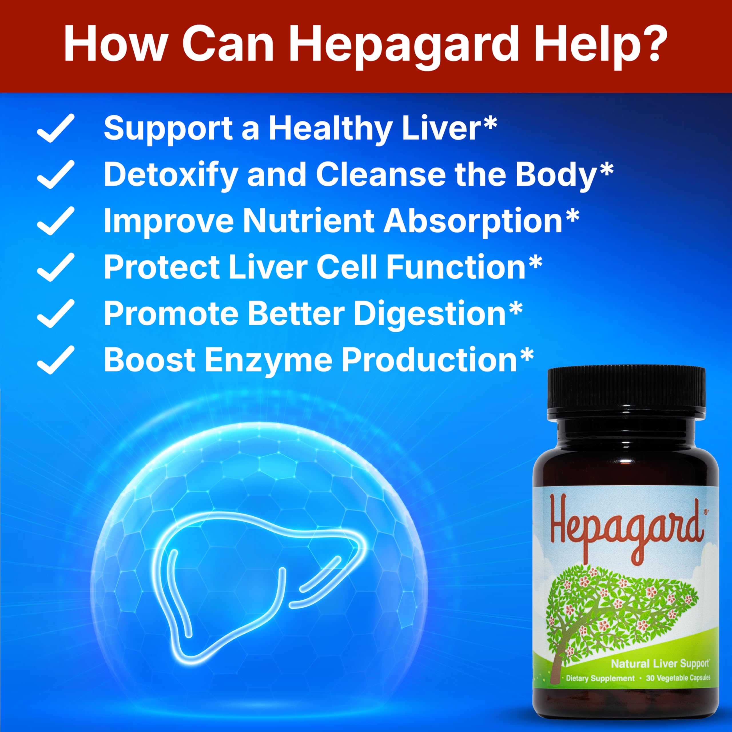 Hepagard bottle back label