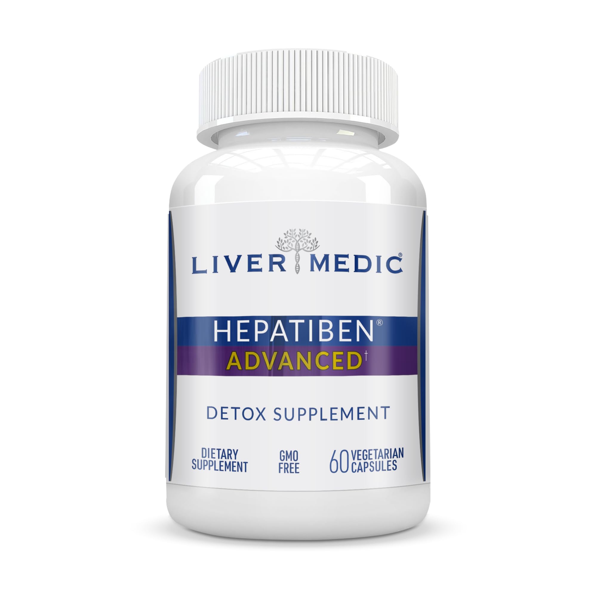 Hepatiben Liver Detox Cleanse 60-count bottle – hero image